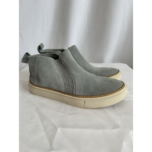 Toms Bryce Stone Grey Suede Slip On Sneaker Shoe Womens Size 6.5 - Picture 4 of 10